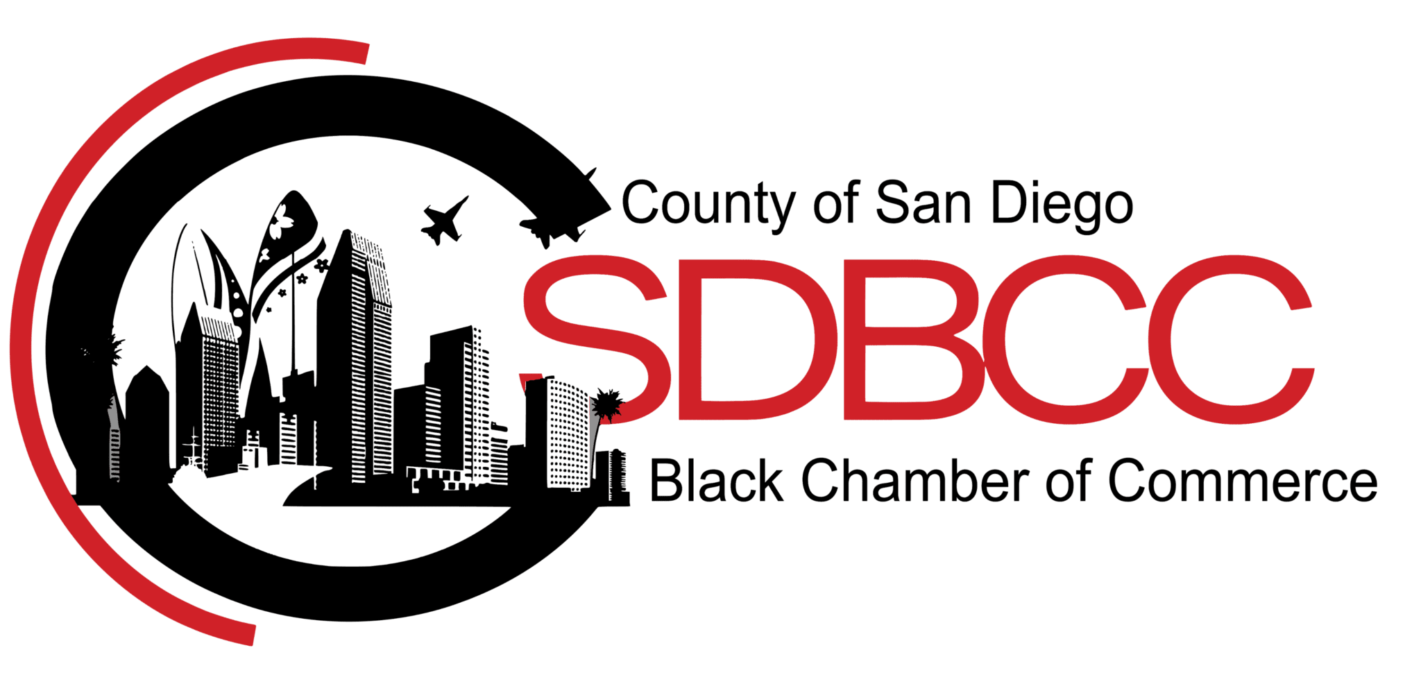 County of San Diego Black Chamber of Commerce logo