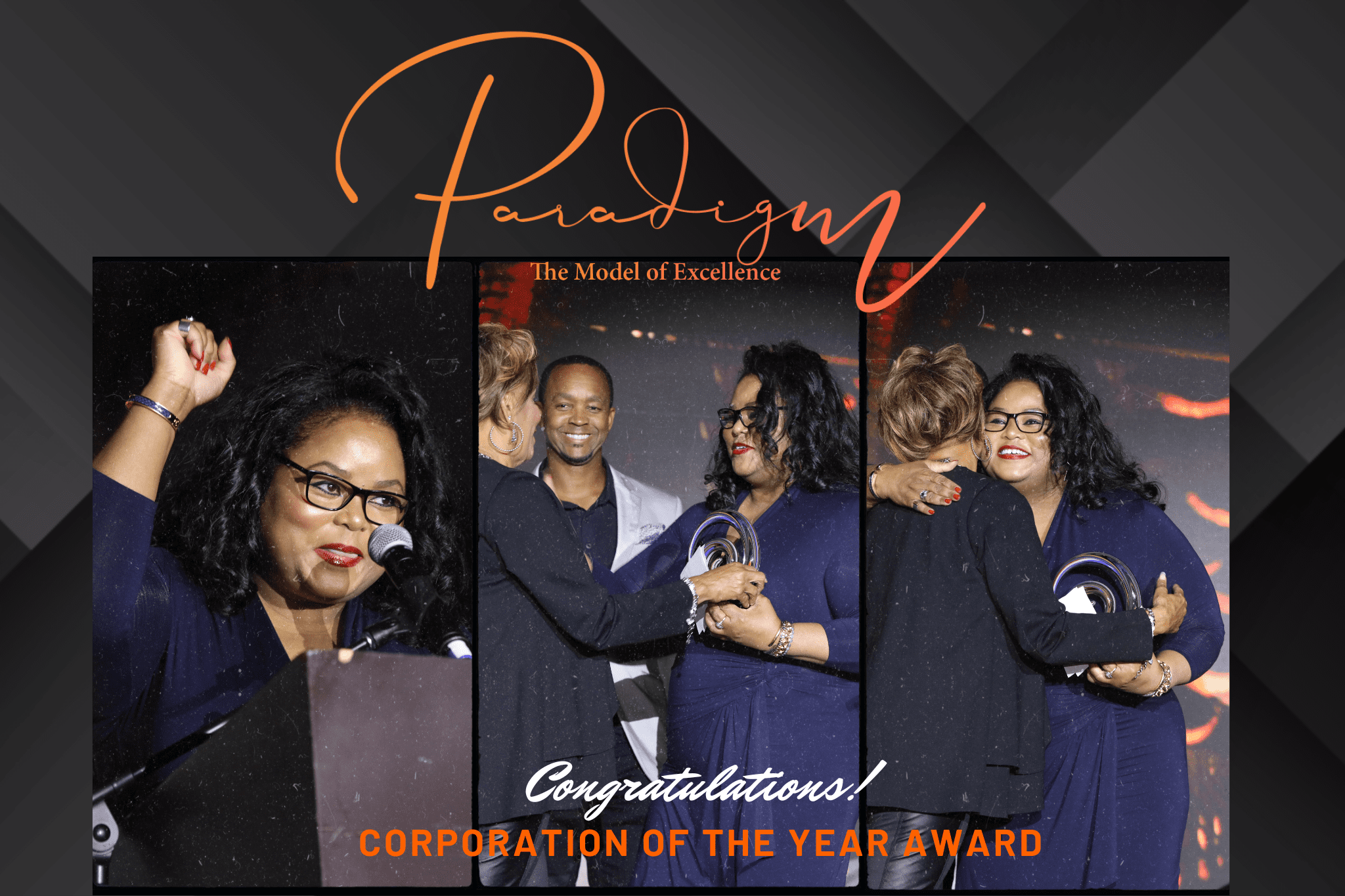 Paradigm Event Thank you for everything Sponsor Thank you Card